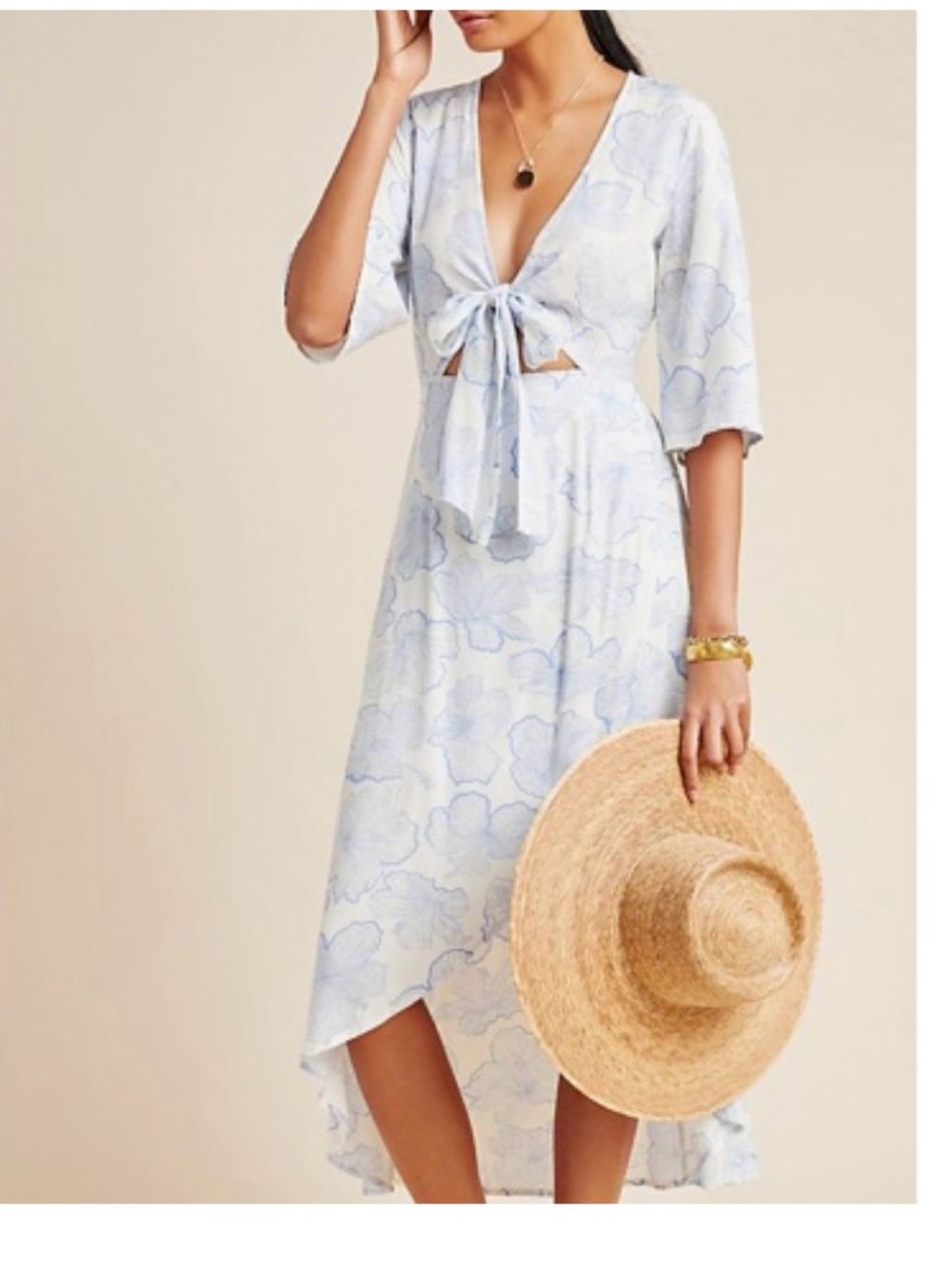L'Space Kellen Faux Wrap Dress